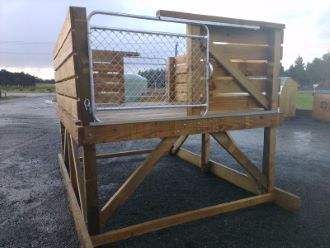 Bobby Calf Pen with Optional Loading Ramp and Roof