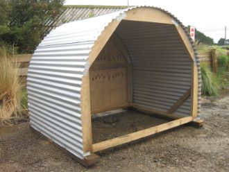 Wood and Shelter Shed