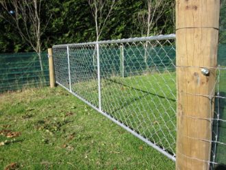 Galvanised Mesh Gates